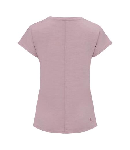 Womens/ladies Vigilant Active T-shirt Mauve Shadow Dare 2B