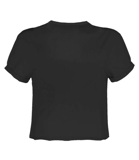 Womens/ladies Can´t Stand Me Now The Libertines Crop Top Charcoal Amplified