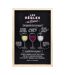 Cadre Collecteur de Bouchon Bistrot 46cm Noir-2