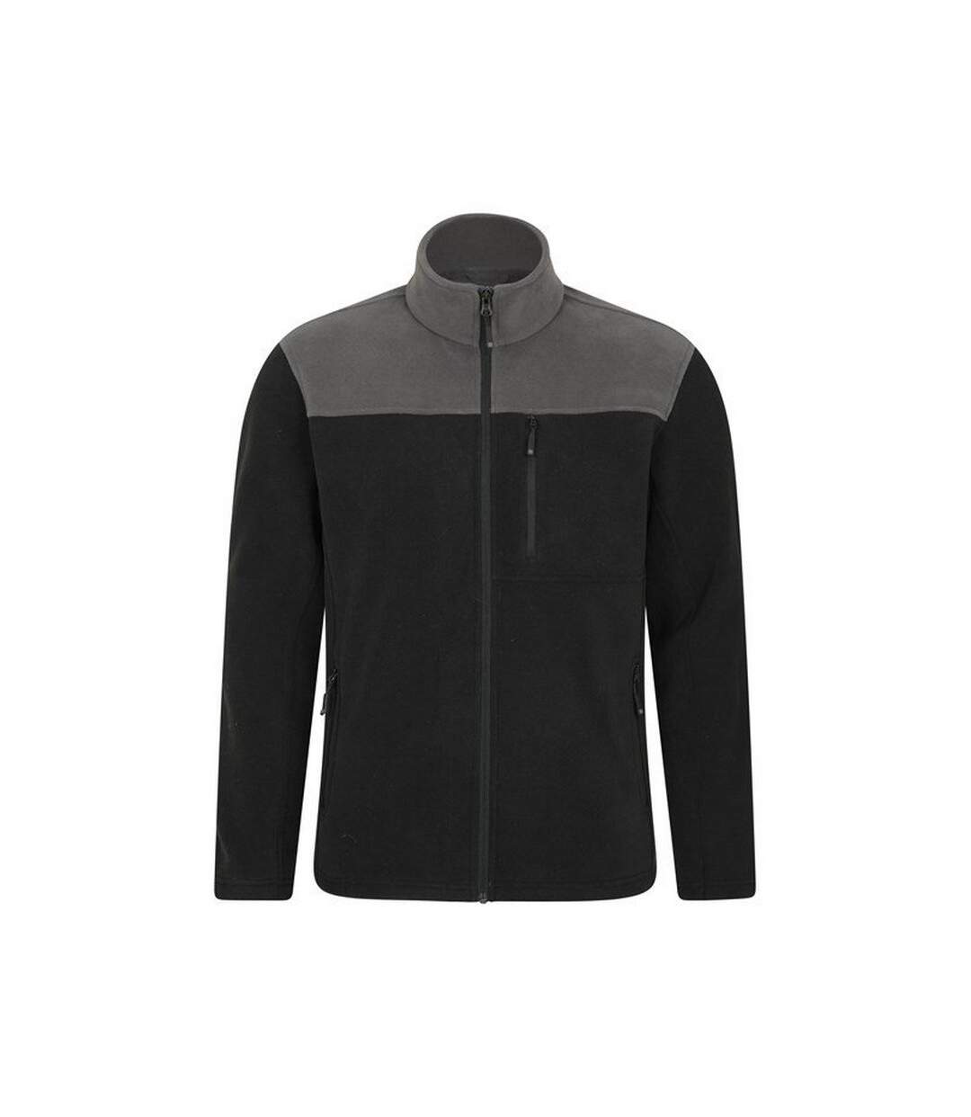 Veste Polaire Buchanan Homme Gris Foncé Mountain Warehouse-1