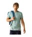 Mens Benlin Striped T-shirt Arctic White Regatta-1