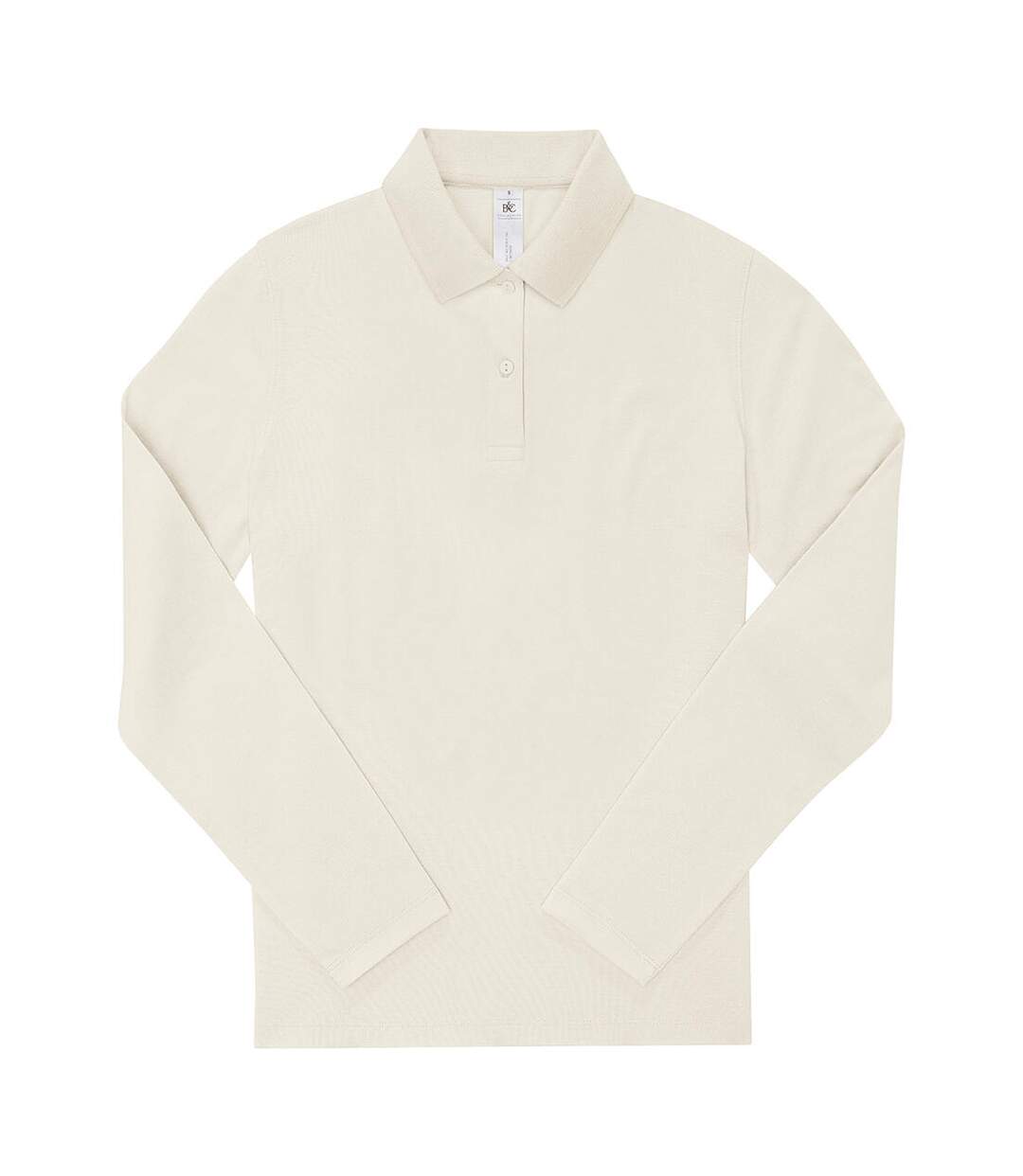 Chemisier Manches Longues My Polo Femme Blanc Cassé B&C-2