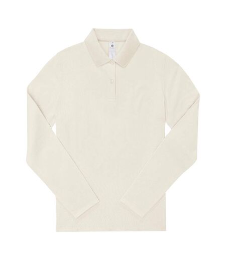 Chemisier Manches Longues My Polo Femme Blanc Cassé B&C