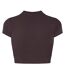 T-shirt Court Femme Gris Foncé Off-White-3