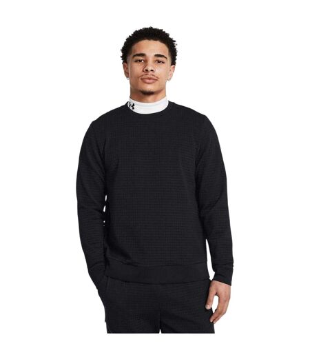 Sweat Motif/style Carré Homme Noir Under Armour