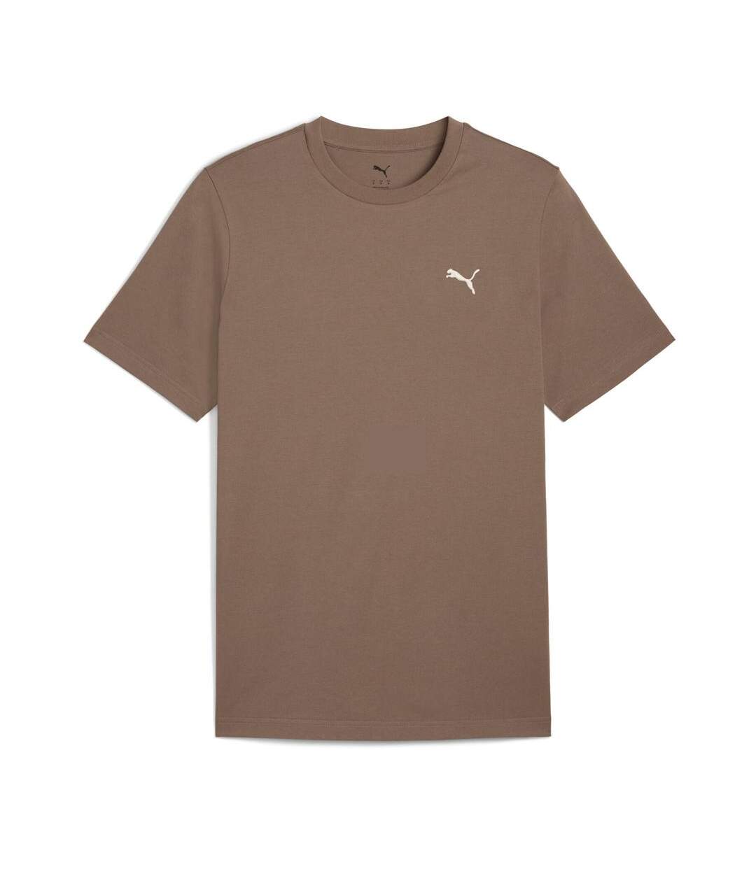 T-Shirt marron homme puma wardrobe-1