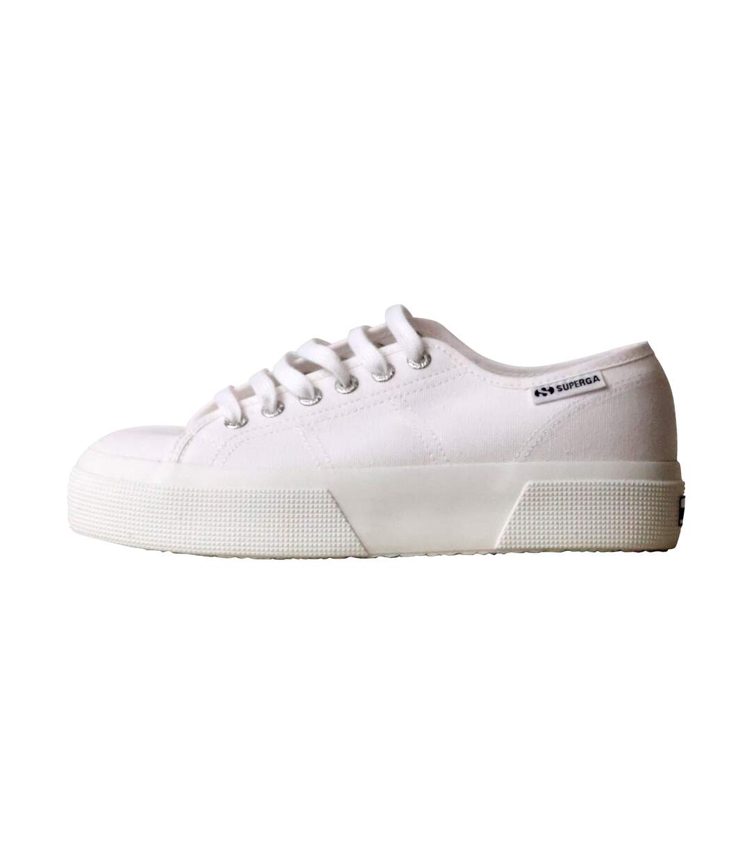 Basket à Lacets Superga Platform Leggera-1