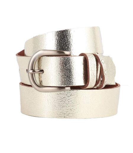 Ceinture doré femme kaporal lucas