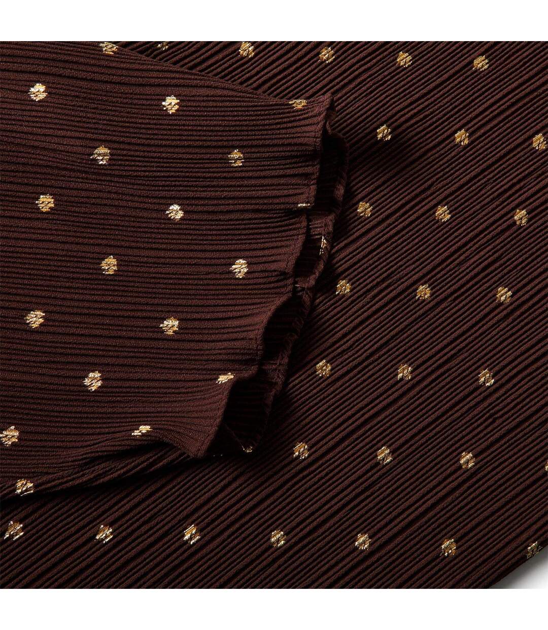 Womens/ladies Tilly Plisse Mini Dress Brown Never Fully Dressed-3