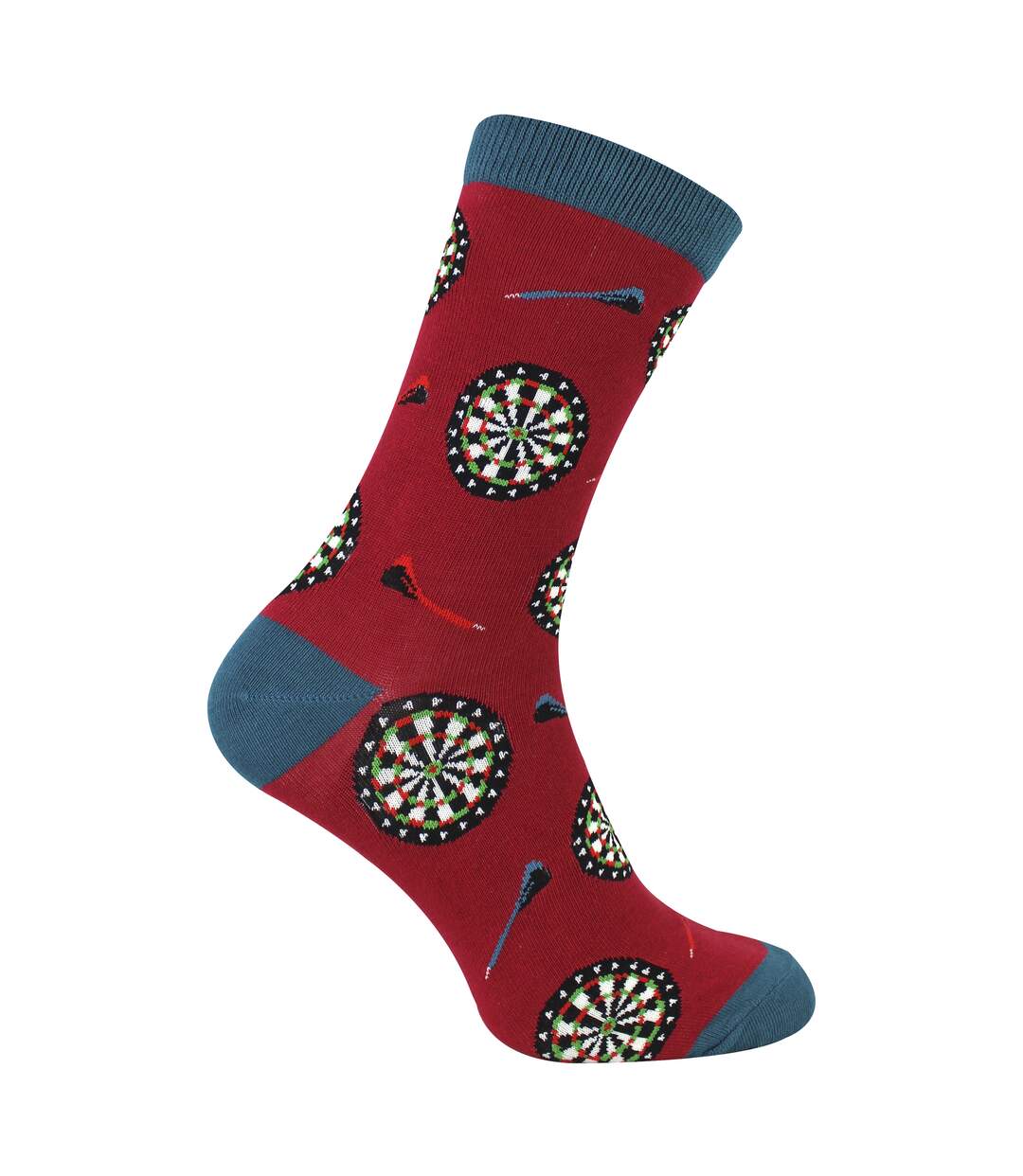 Mr Sparrow - Chaussettes fantaisie fléchettes homme en bambou douces-1