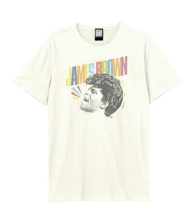 T-shirt Say It Loud Adulte Vieux Blanc Amplified