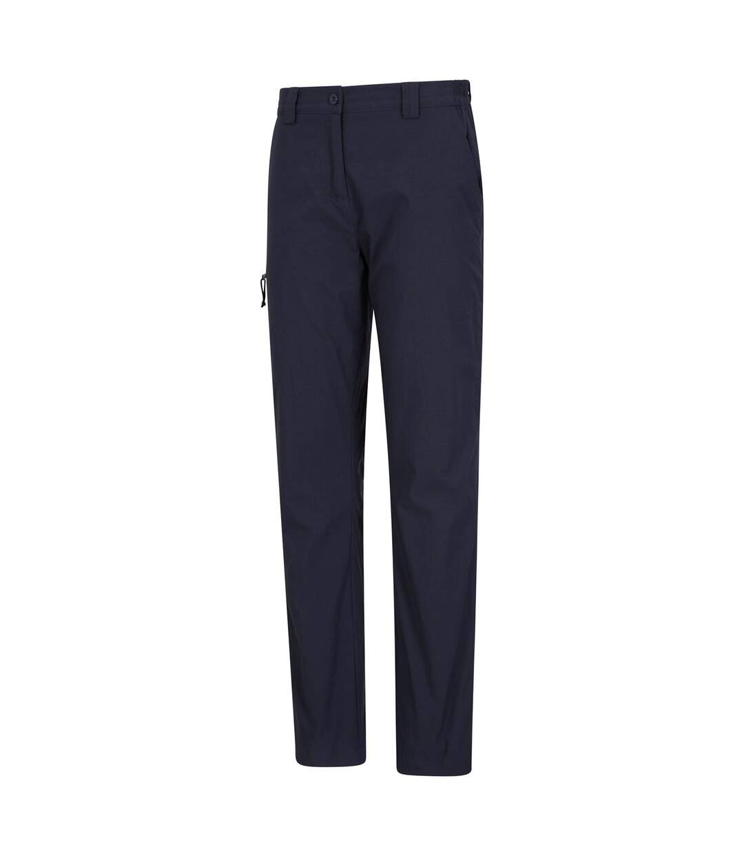 Womens/ladies Hiker Stretch Short Winter Trousers Navy Mountain Warehouse-3