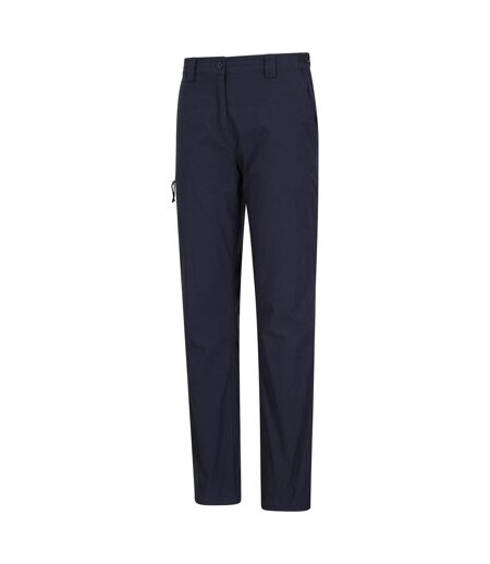 Womens/ladies Hiker Stretch Short Winter Trousers Navy Mountain Warehouse