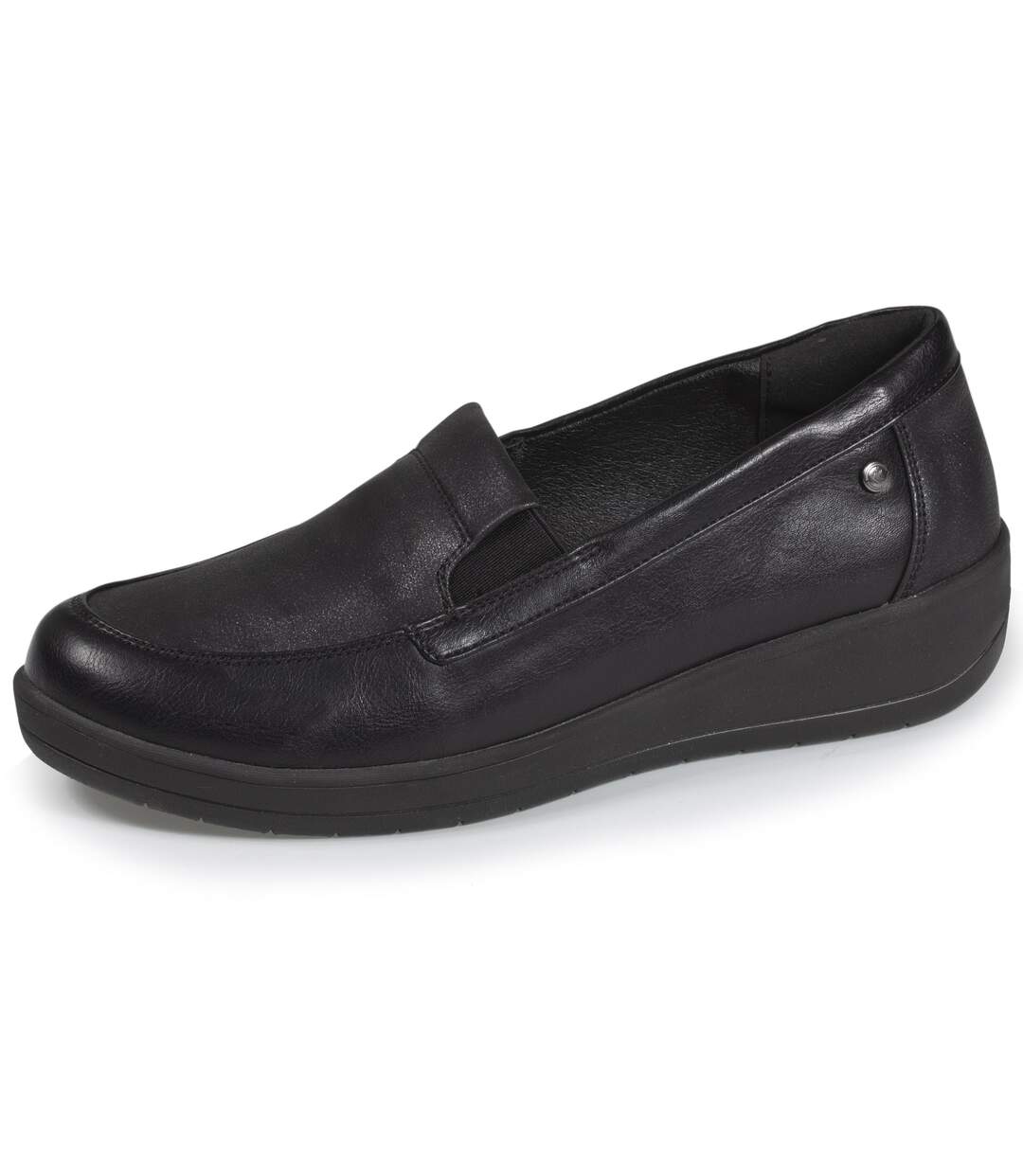 Isotoner Mocassins femme avec élastique-1