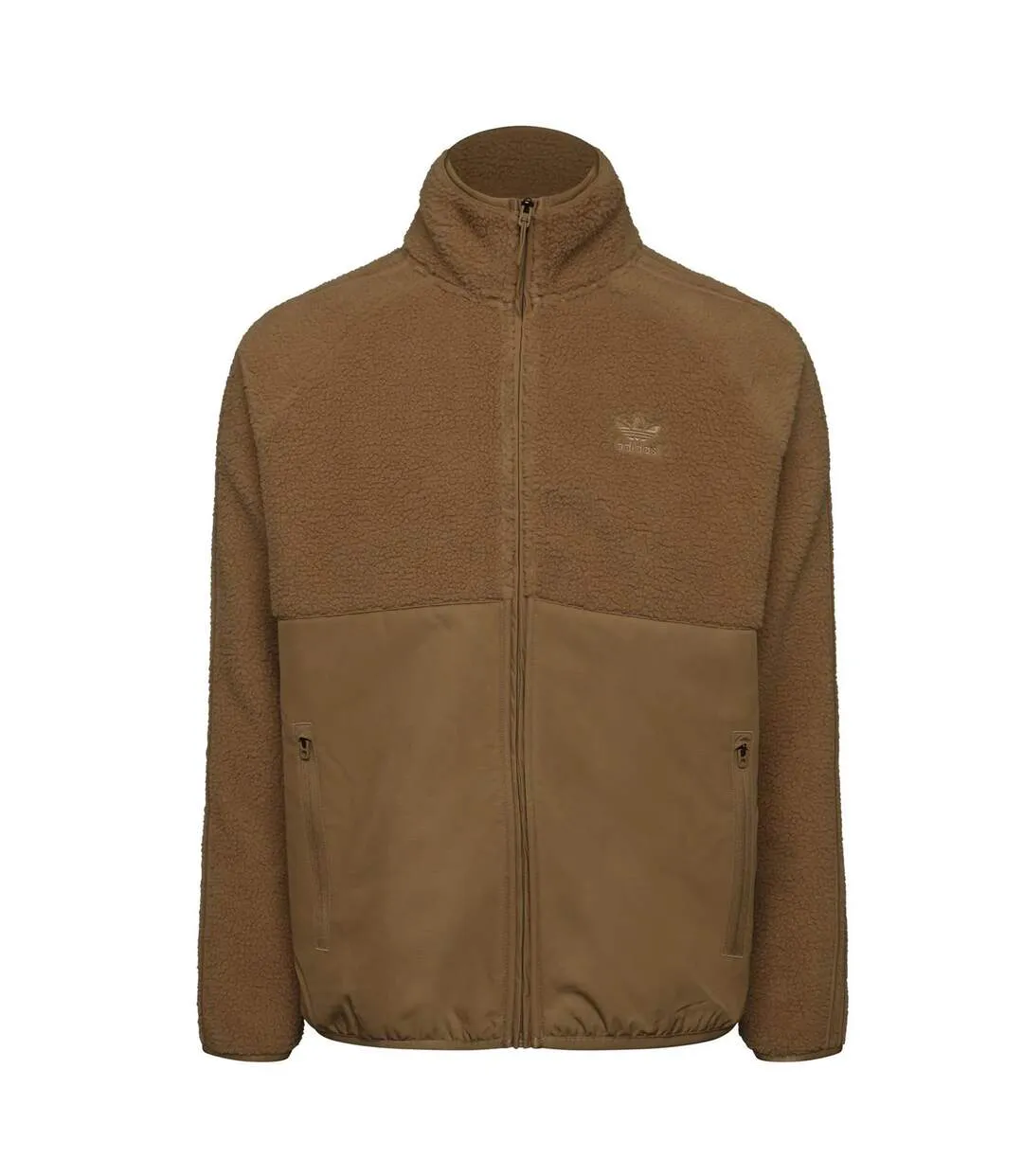 Veste Polaire Manches Raglan Originals Homme Kaki Adidas-1