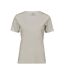 T-shirt À Manches Courtes 100% Coton Femme Ciment Tee Jays-1