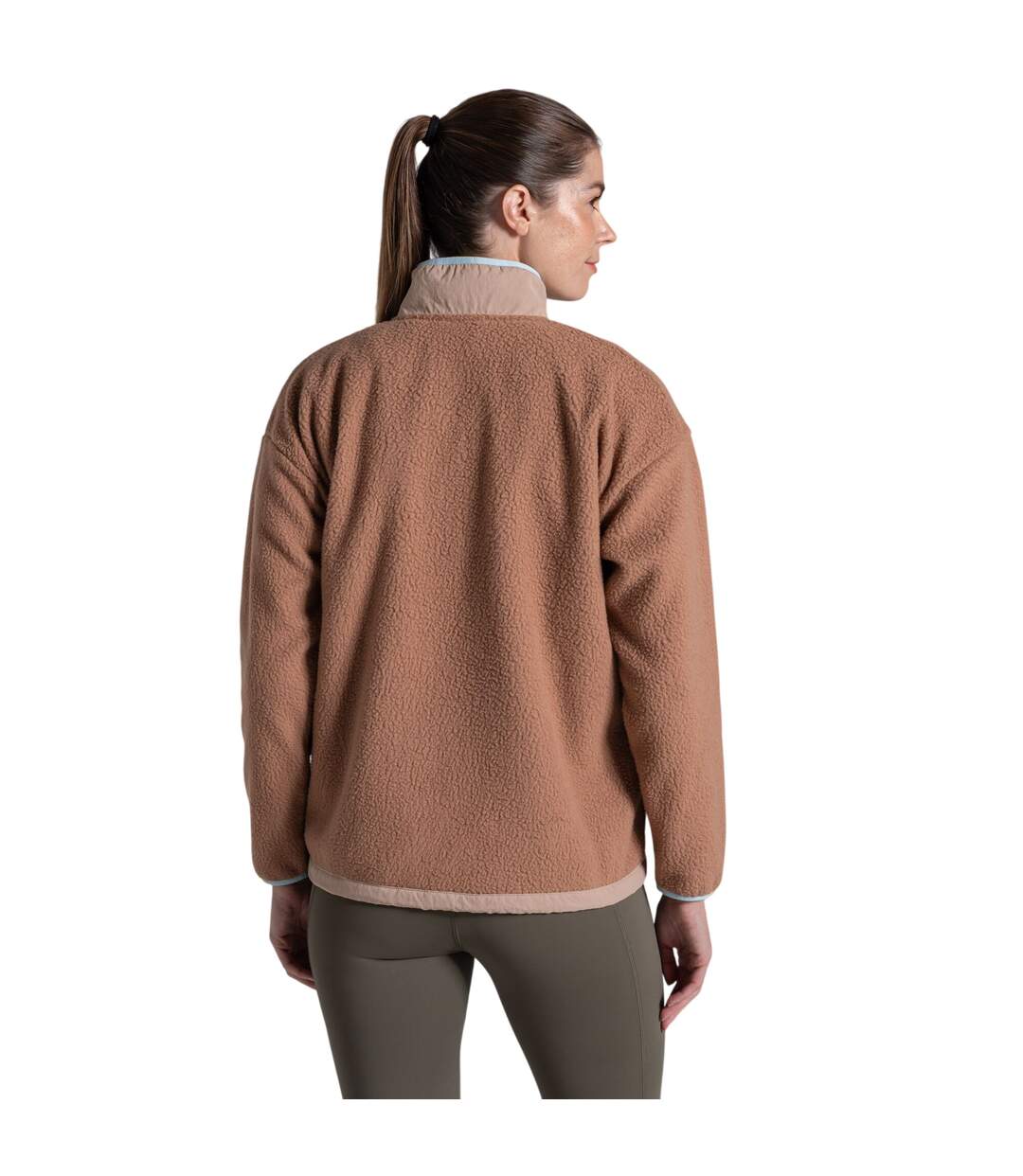 Haut Polaire À Col Montant Grange Femme Marron Clair Craghoppers-3