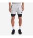 Mens pro training elite hybrid short harbour mist/black Umbro-1
