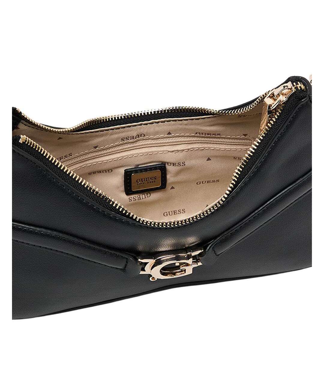 Sac à bandoulière noir femme guess dea-3