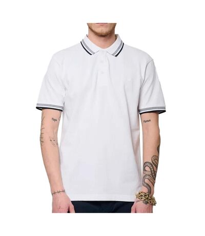 Polo Blanc Homme Kaporal JARODE25 - 3XL