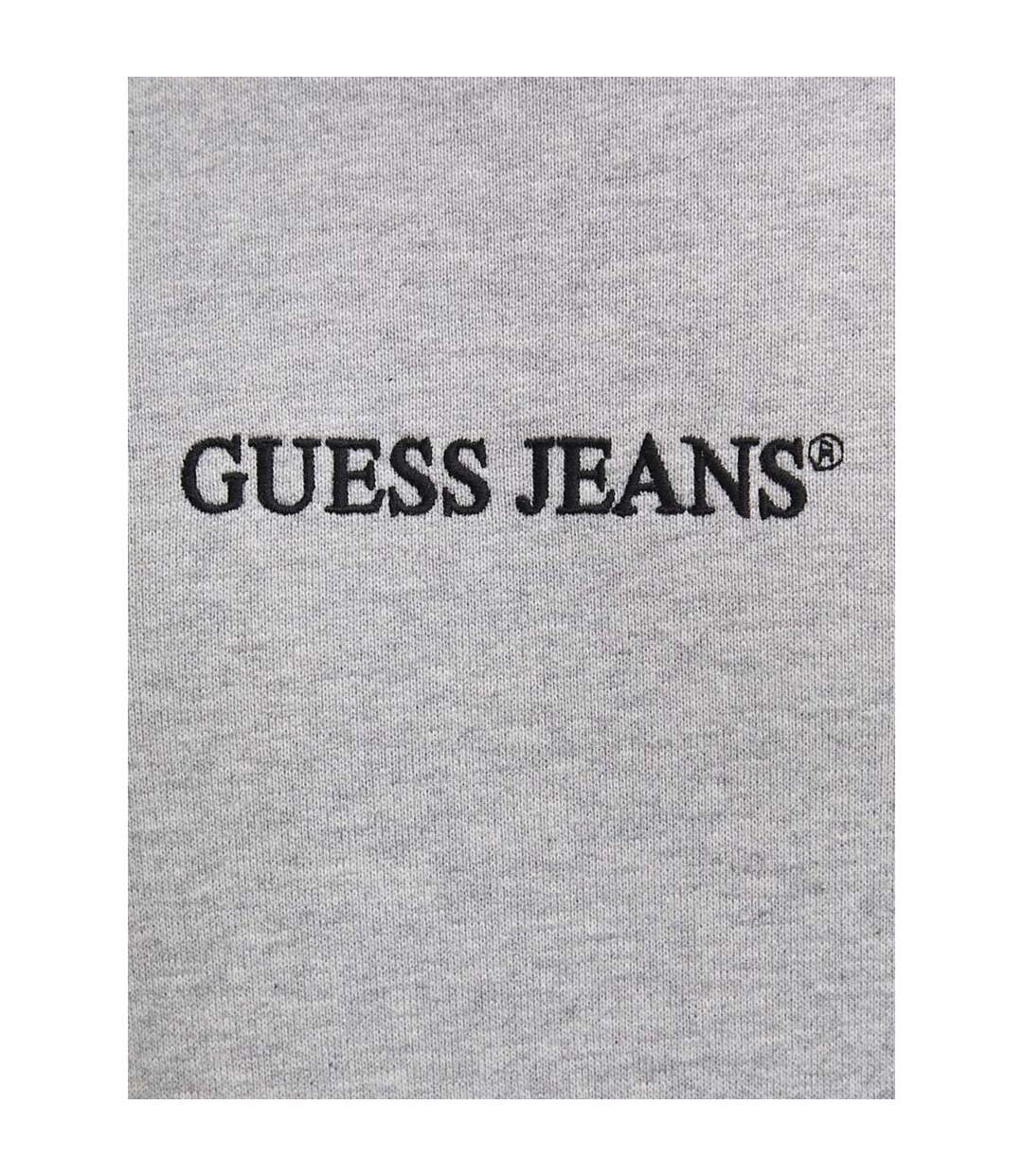 Sweat Motif/style Logo Homme Gris Guess-4