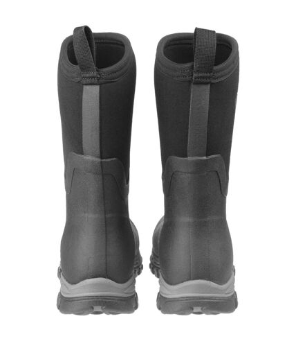 Muck Boots Unisex Arctic Sport Mid Pull On Wellies (Black/Black) - UTFS4288