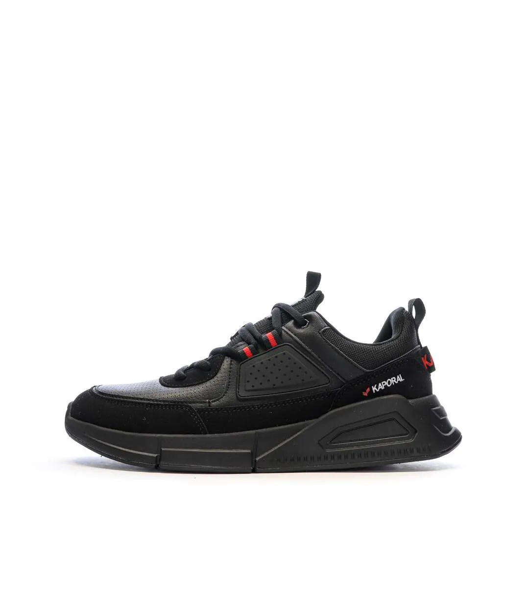 Baskets noir homme kaporal dolpi-1