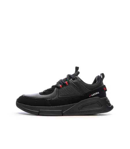 Baskets noir homme kaporal dolpi