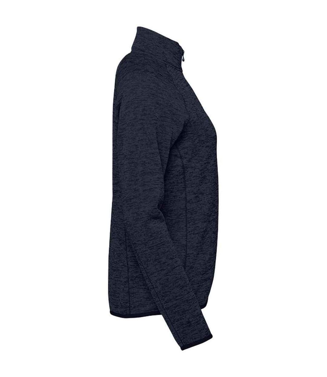 Womens/ladies Yosemite Half Zip Pullover Navy Heather Stormtech-3