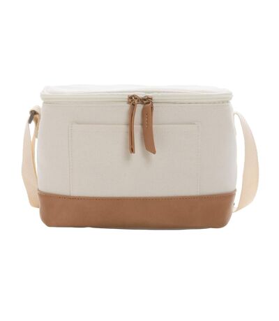 6l recycled canvas cooler bag one size off white XD Collection