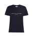 T-shirt Motif/style Logo Essential Femme Rose Foncé Violet Tommy Hilfiger-2
