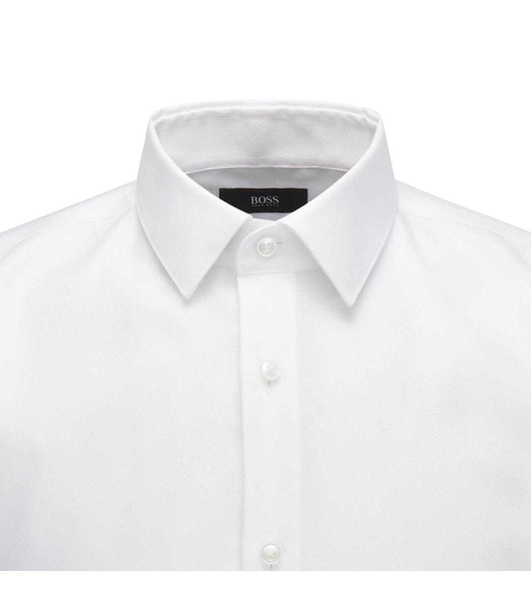 Chemise P-hank Homme Blanc Boss-4