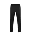 Pantalon De Survêtement Adulte Noir Blanc Finden & Hales-1
