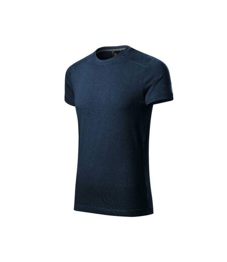 T-shirt Action Homme Bleu Marine Foncé Malfini