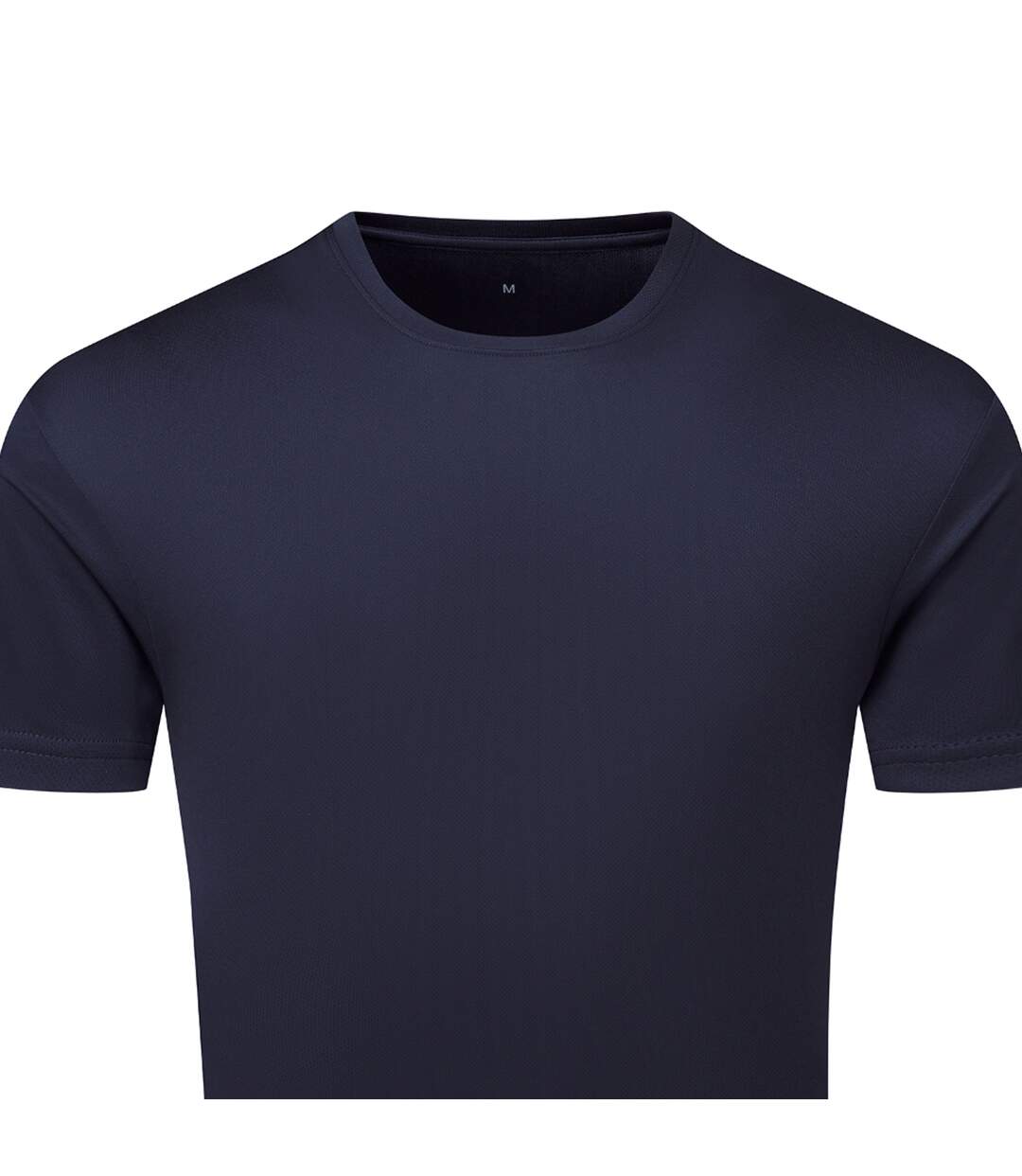 T-shirt Motif/style Texturé Homme Bleu Marine Foncé TriDri-2
