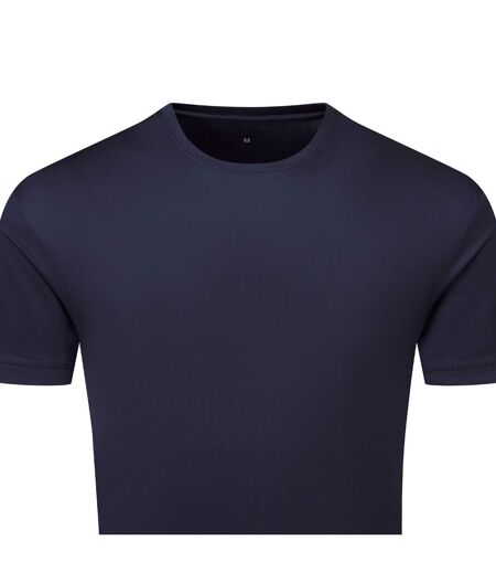 T-shirt Motif/style Texturé Homme Bleu Marine Foncé TriDri