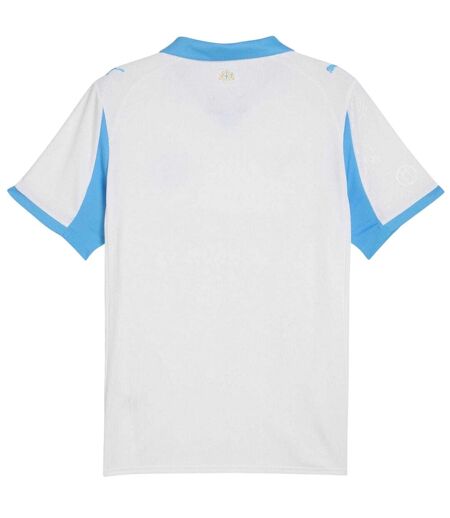 Unisex Adult 25/26 Olympique De Marseille Fc Home Jersey White Blue Puma