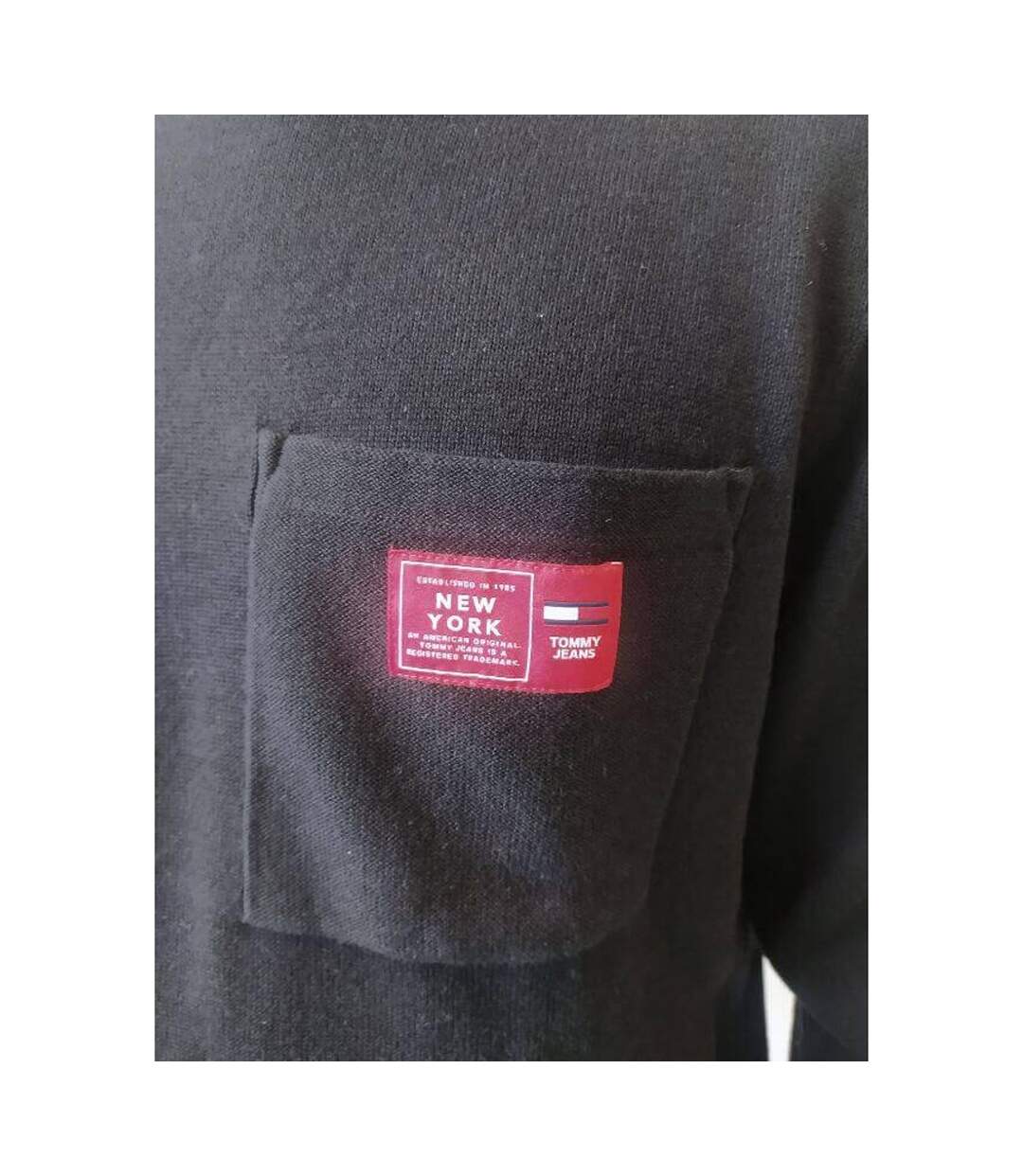 Sweat Homme Noir Tommy Jeans-2