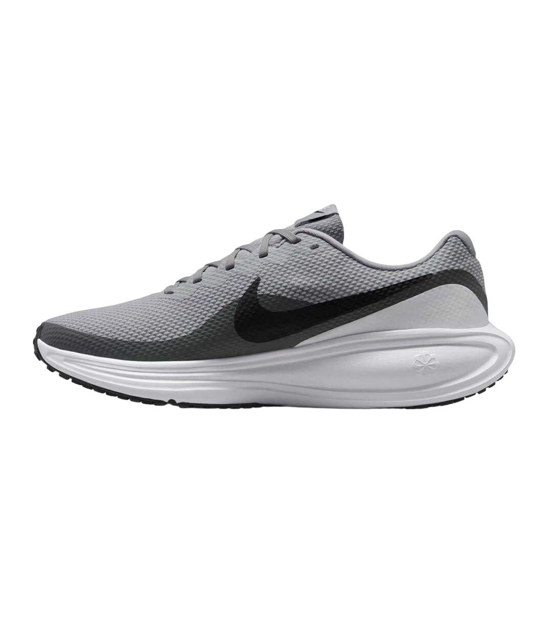 Mens Revolution 7 Trainers Grey White Nike-2
