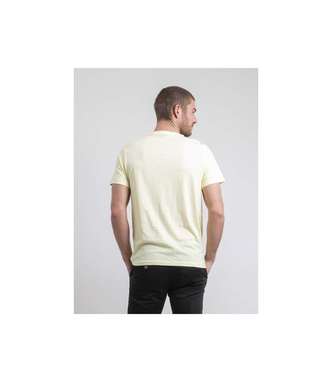 T-shirt col rond pur coton NEVOLTA-2