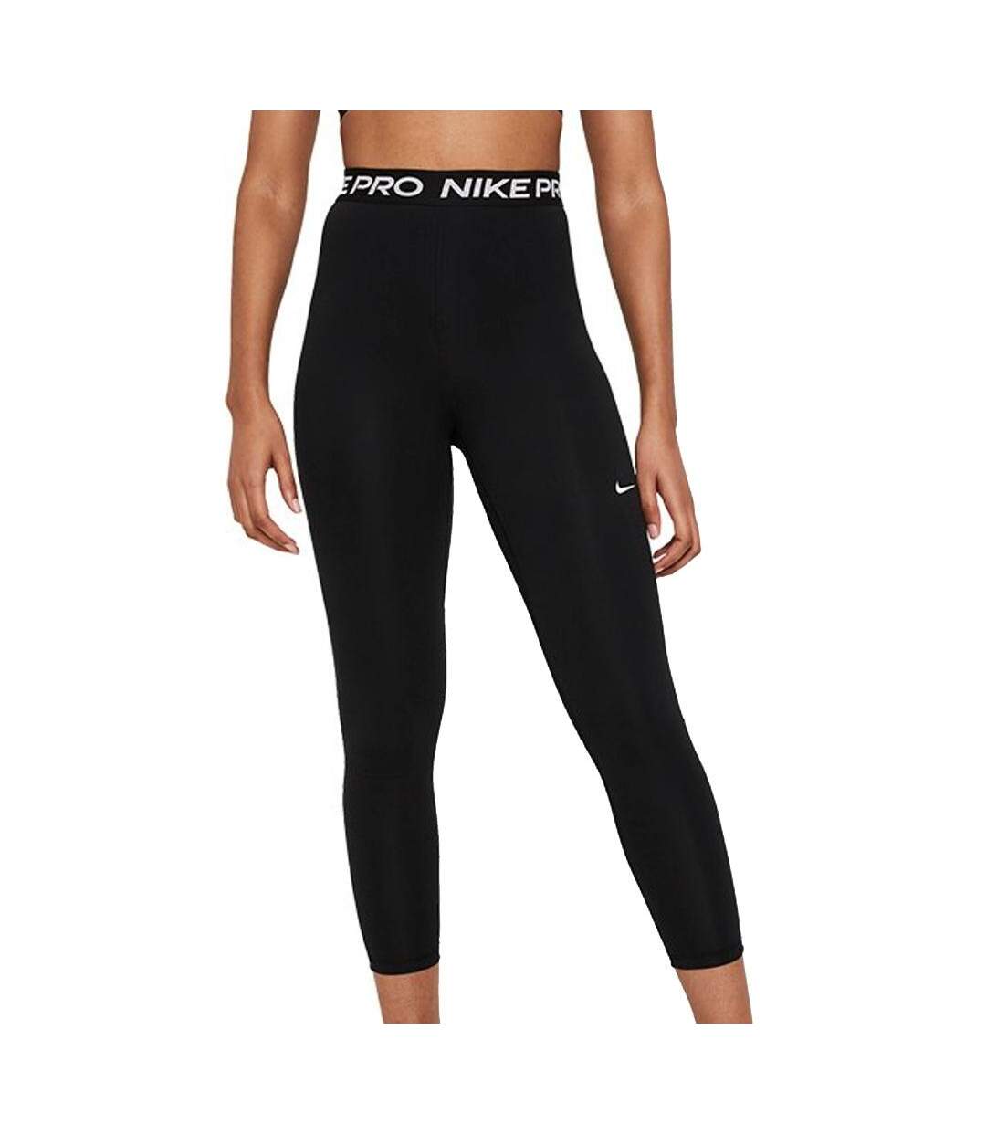 Legging Noir Femme Nike Rise - S