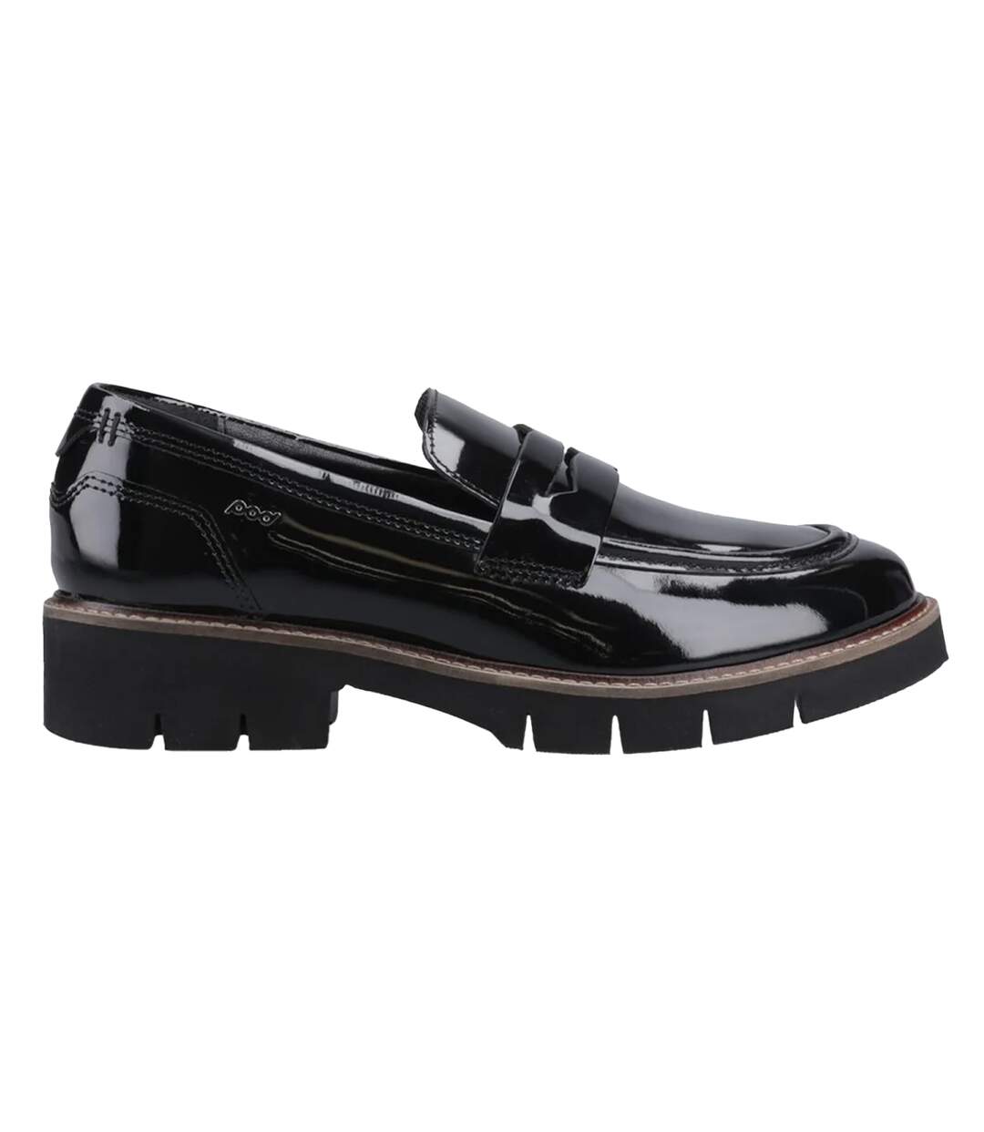 Mocassins Kaltin Femme Noir POD-4