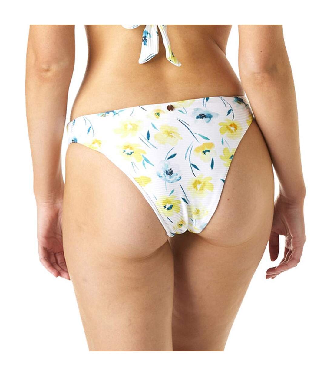 Slip de bain tanga blanc CITRONNADE-4