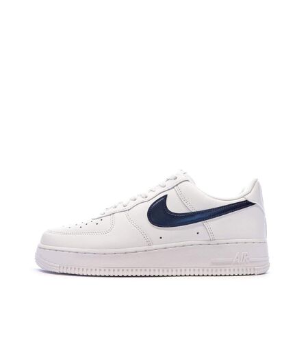 Baskets blanc/bleu homme nike air force 1 '07 lv8