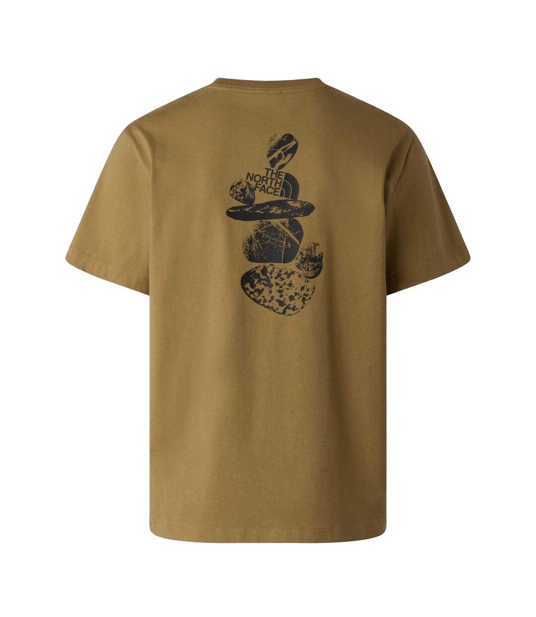 T-shirt Motif/style Pierre Homme Kaki Foncé The North Face-3