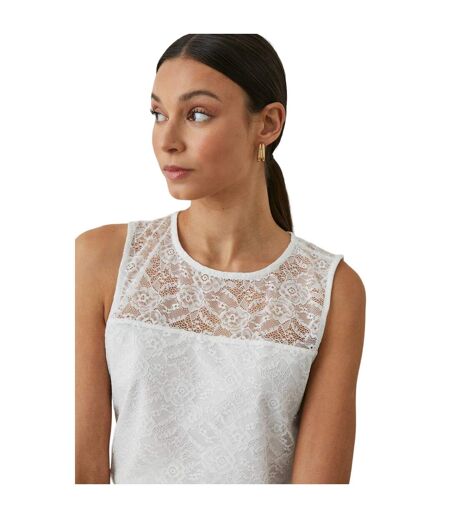 Haut Femme Blanc Cassé Principles