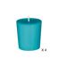 Lot de 4 Bougies Votives Parfumées Glow 48g Coco