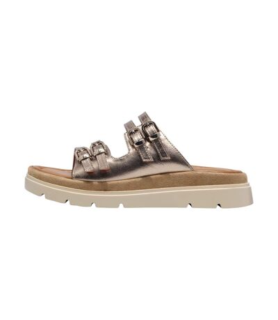Sandales Compensé Cuir Tamaris