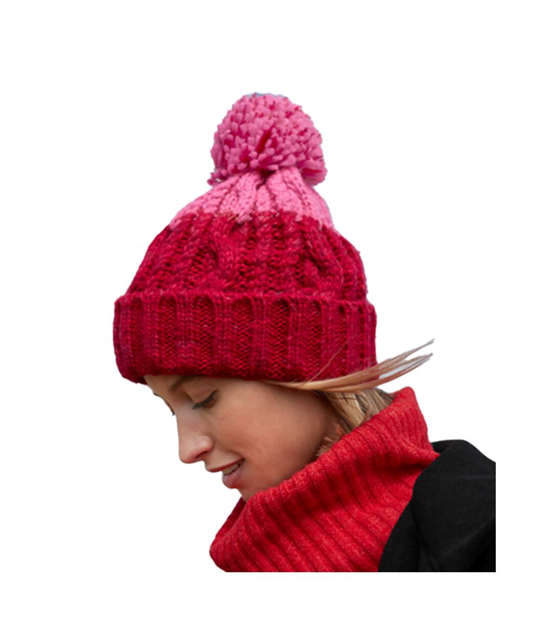 Bonnet Apres Rouge Classique Vrai Rose Beechfield-1