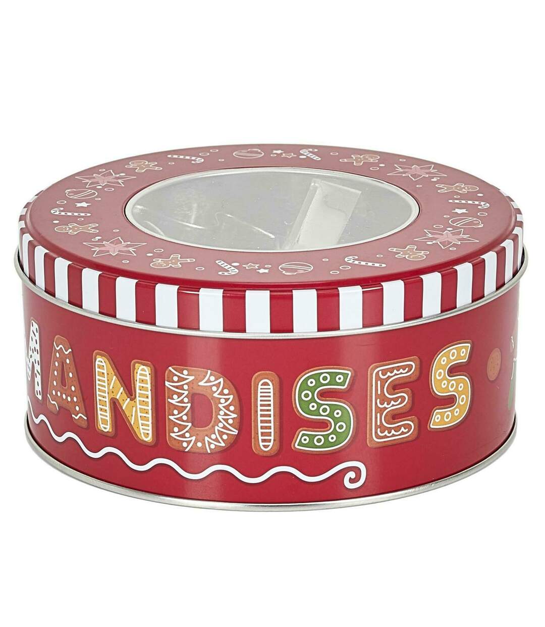 Boite de rangement en métal de Noël collection Mes petites gourmandises 1 pièce-4